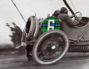 Speeding car
